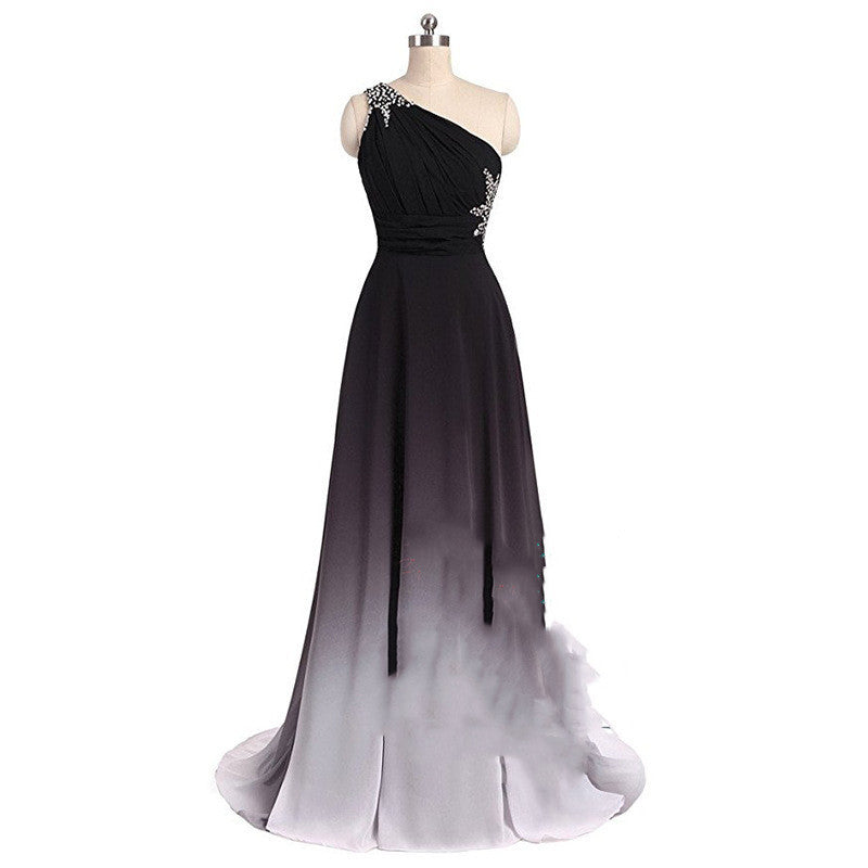 Women's Color Gradient Cocktail Dress - Alsy store