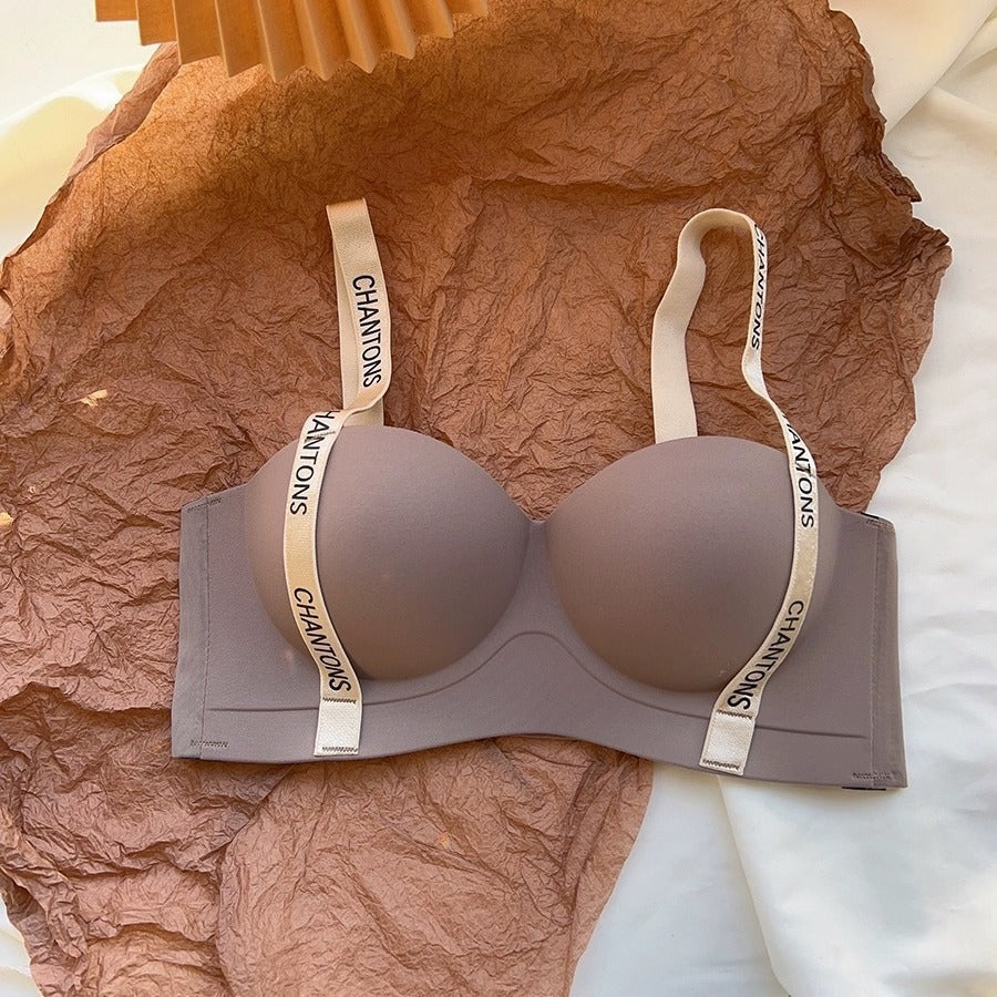 Southeast Asian Women Traceless Vest Gather Comfortably Side Drawing Bra - Alsy store