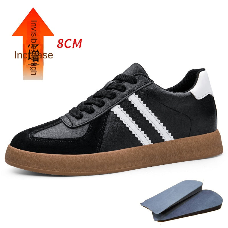 Invisible Height-Increasing Men's Shoes Derby Shoes Men's Daily Casual Shoes Fashion Sports Shoes Height-Increasing Shoes 8CM Sneakers