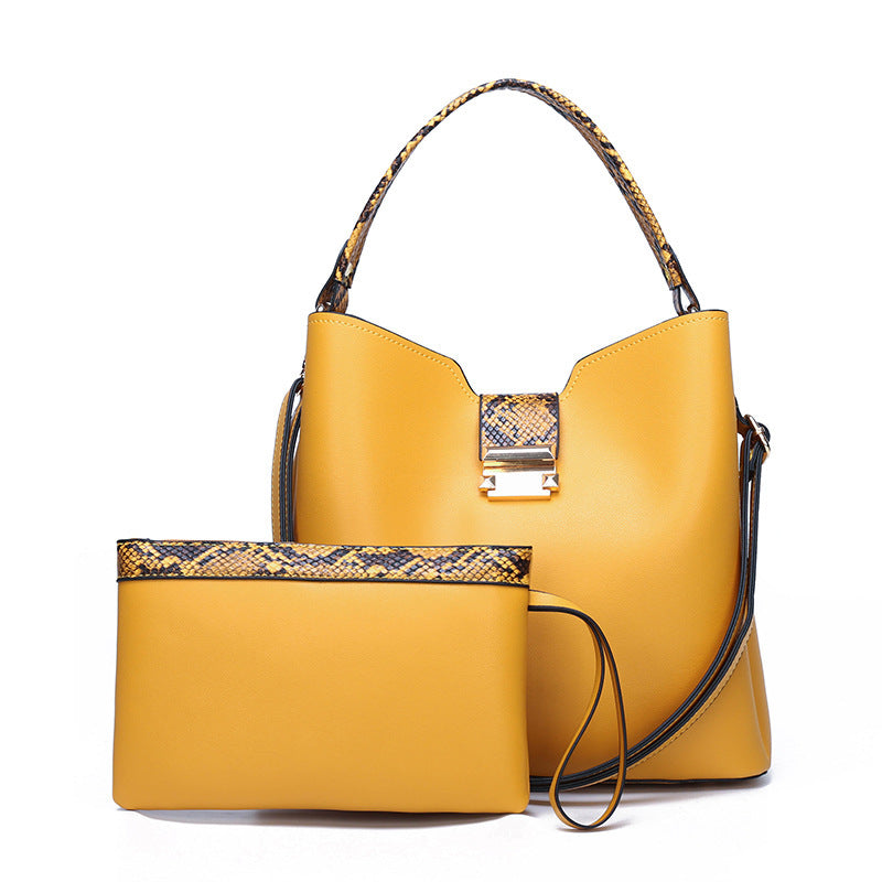 Bucket shoulder Son-mother bag