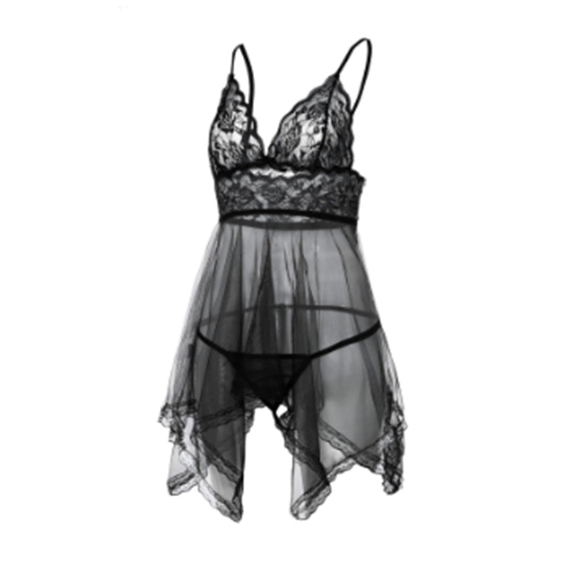Sexy Lingerie Sexy Lingerie Front Slit Nightdress - Alsy store