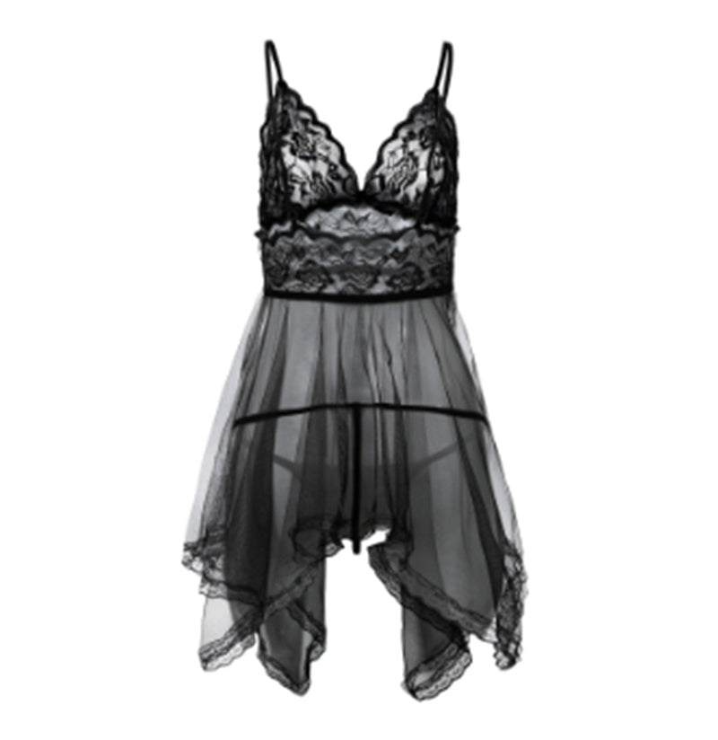 Sexy Lingerie Sexy Lingerie Front Slit Nightdress - Alsy store