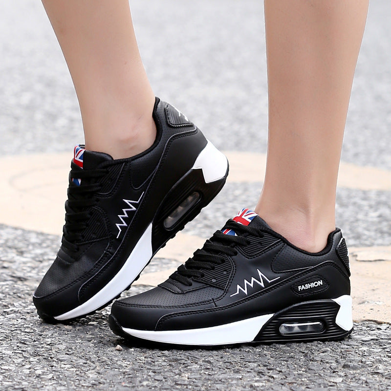 Fashion Air Cushion Leather Running Sneakers Alsy store