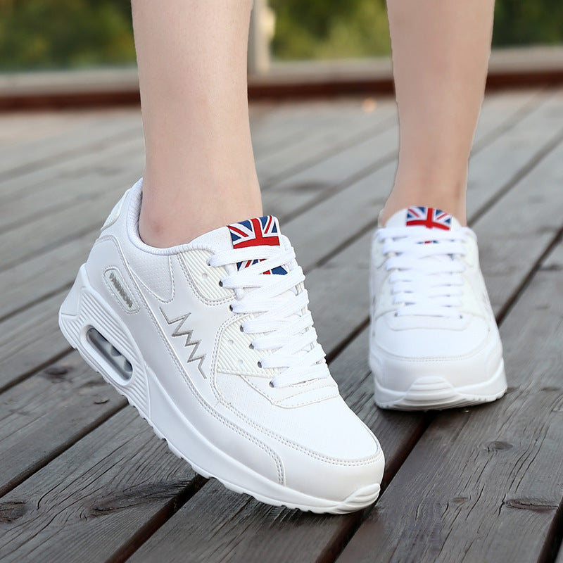 Fashion Air Cushion Leather Running Sneakers Alsy store
