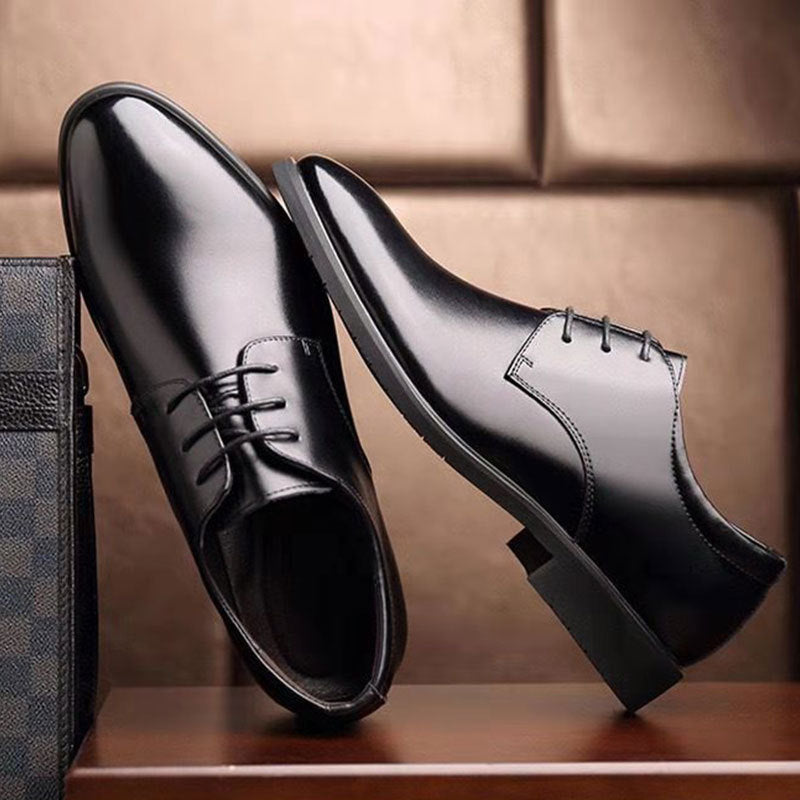 Mazefeng Men Leather Shoes Casual Top Quality Oxfords Men Genuine Leather Dress Shoes Business Formal Shoe Plus Size Wedding 44 Alsy store