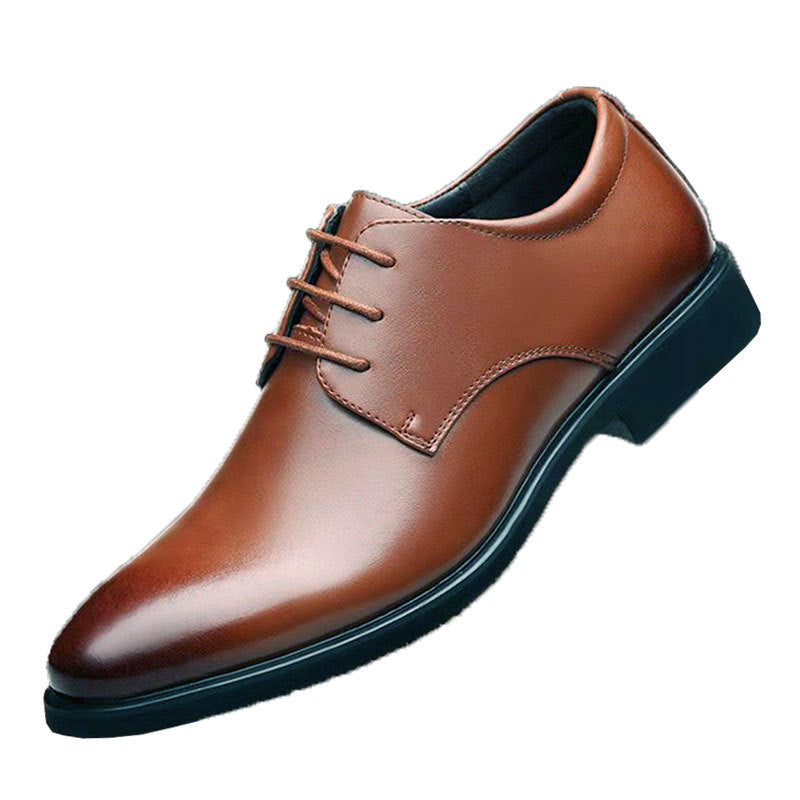 Mazefeng Men Leather Shoes Casual Top Quality Oxfords Men Genuine Leather Dress Shoes Business Formal Shoe Plus Size Wedding 44 Alsy store