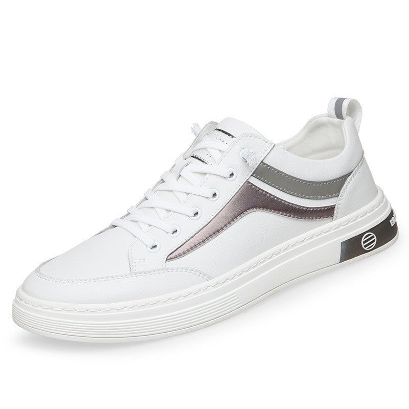 All-match Breathable Men's Shoes Leather Soft Sole Men's Sneakers Alsy store