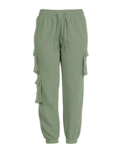 Amazon Independent Station Autumn Winter Multi-pocket Overalls Women's High Waist Loose Casual Pants