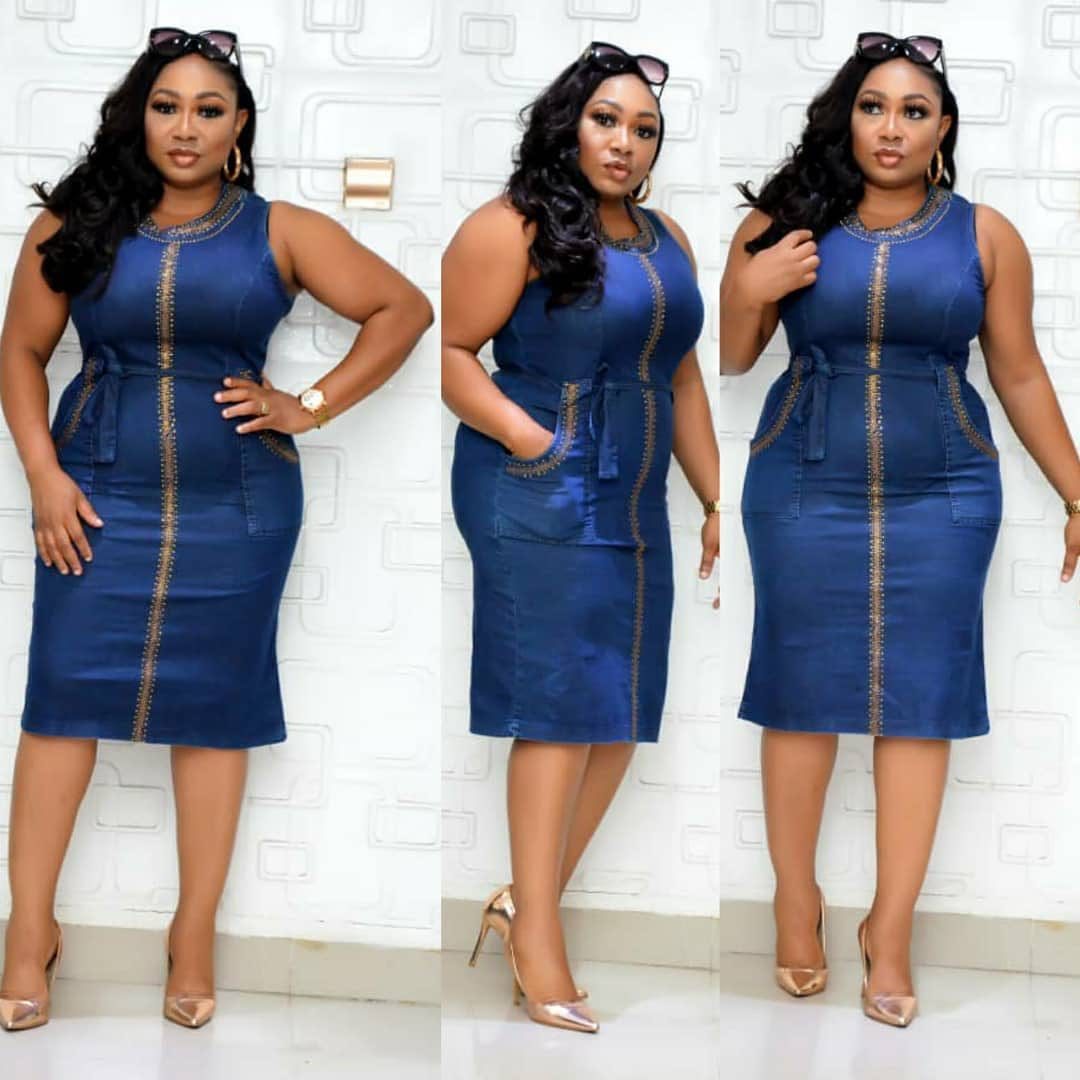 Denim Skirt Sleeveless Vest Dress Women - Alsy store
