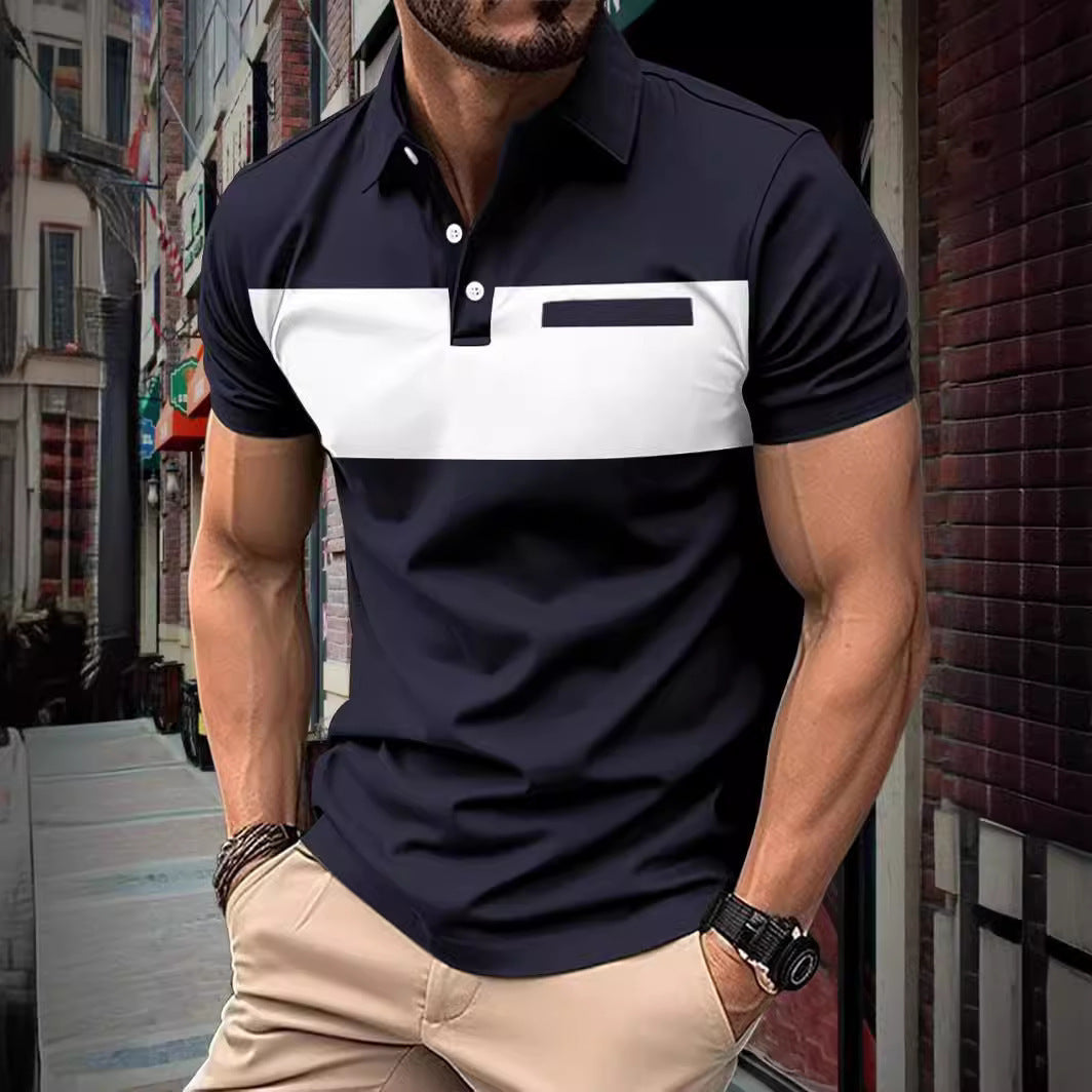 Men's Short Sleeve Polo Shirt Casual Polo Shirt Men's Polo Shirt Alsy store