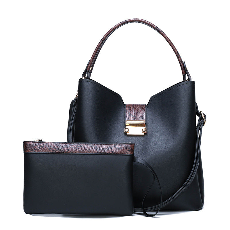 Bucket shoulder Son-mother bag