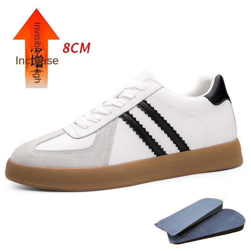 Invisible Height-Increasing Men's Shoes Derby Shoes Men's Daily Casual Shoes Fashion Sports Shoes Height-Increasing Shoes 8CM Sneakers