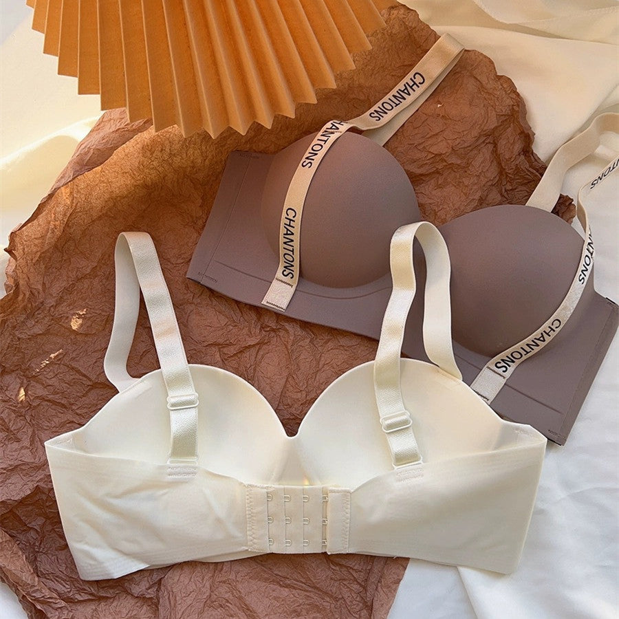 Southeast Asian Women Traceless Vest Gather Comfortably Side Drawing Bra - Alsy store