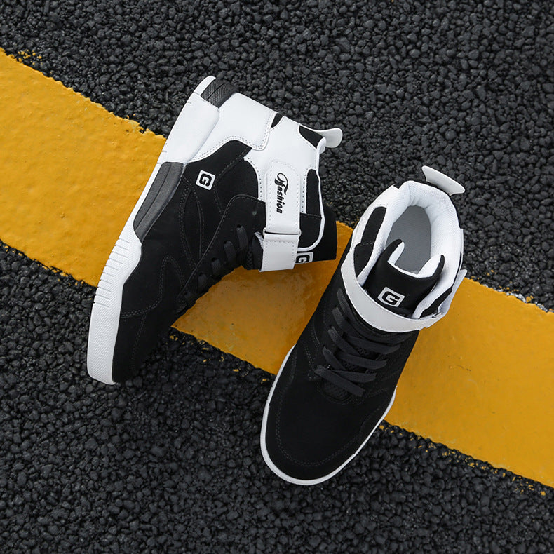 High-top Large Size Casual Sneakers Men's Men Autumn And Winter Men's Alsy store