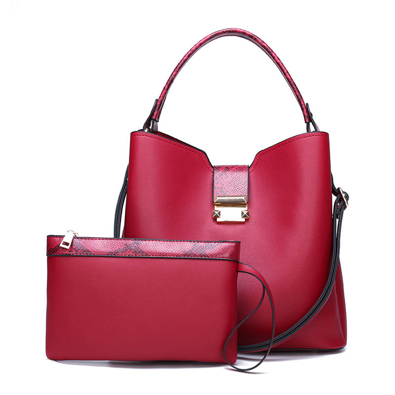 Bucket shoulder Son-mother bag