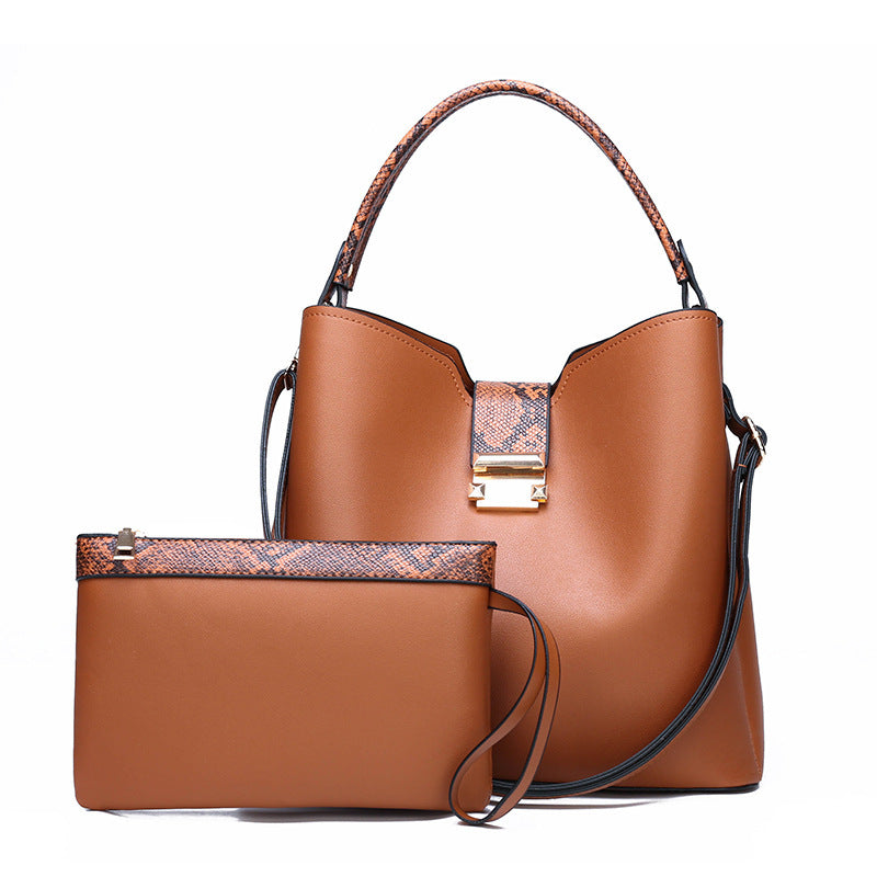 Bucket shoulder Son-mother bag