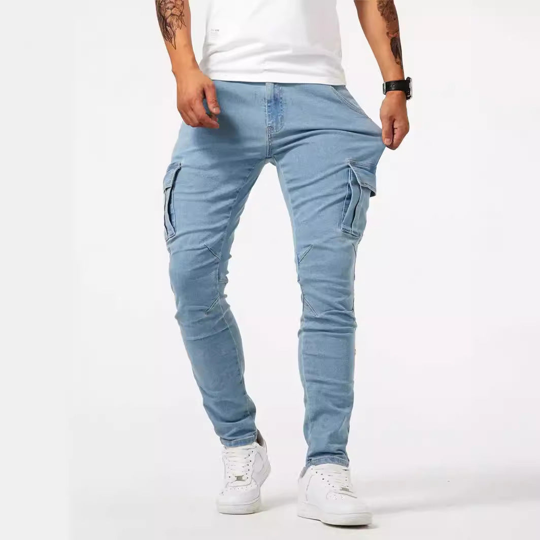 Men's Casual Multi-bag Labor Protection Pants Alsy store