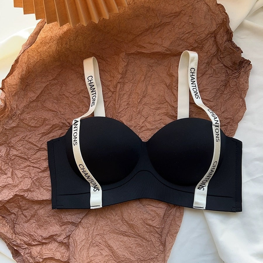 Southeast Asian Women Traceless Vest Gather Comfortably Side Drawing Bra - Alsy store