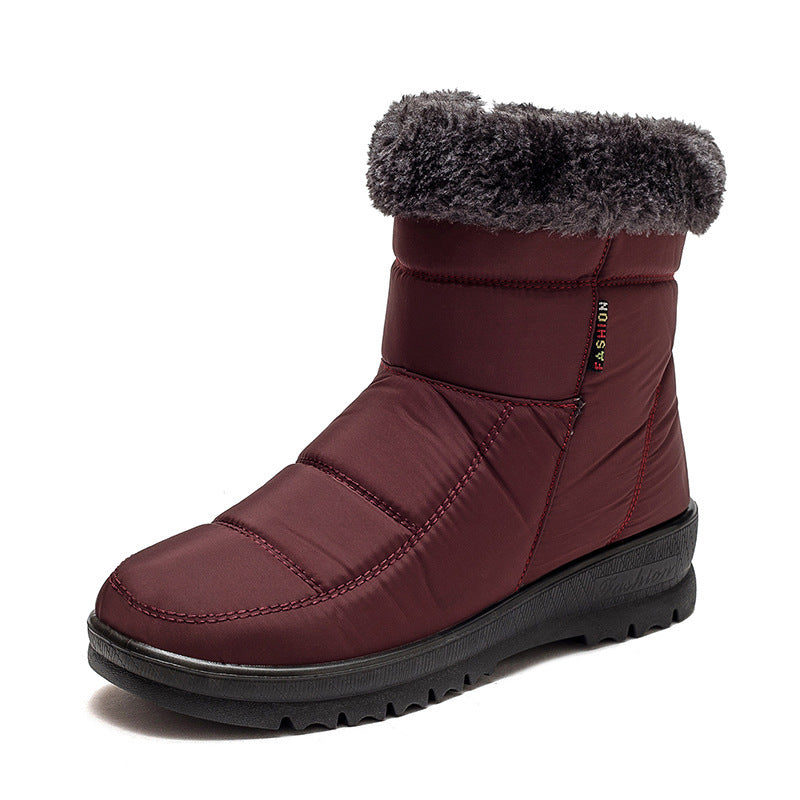 Winter Snow Boots Winter Warm Shoes For Women Low Heel Boots - Alsy store