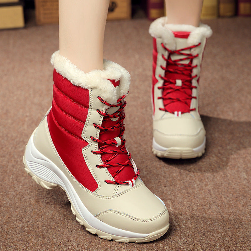 Snow Boots Plush Warm Ankle Boots For Women Winter Shoes - Alsy store