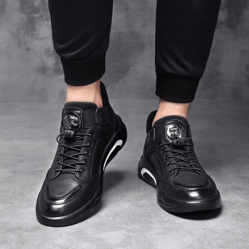 Men's casual leather shoes Alsy store