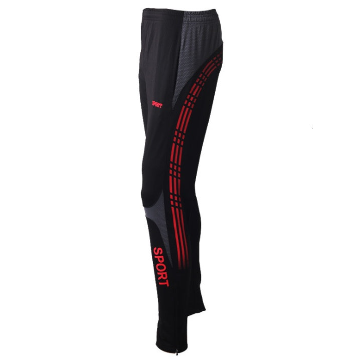 Man straight tube pants leisure pants thin outdoor fitness running FOOTBALL PANTS fast dry casual clothing wholesale Alsy store