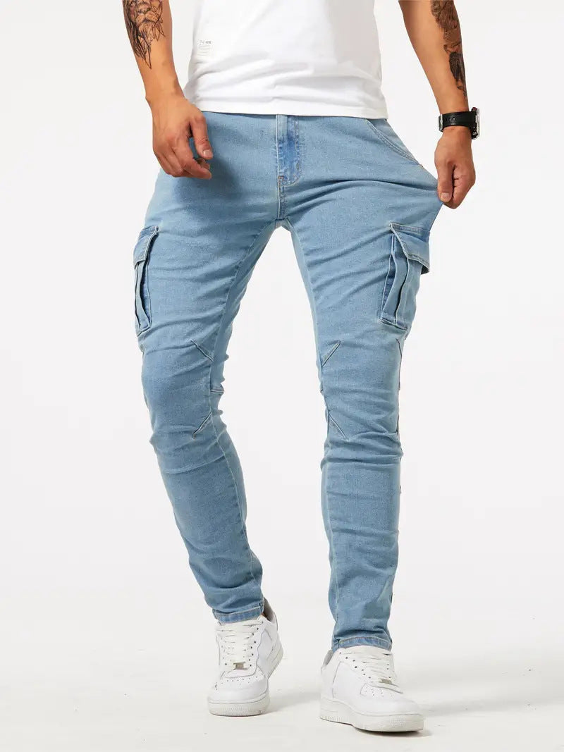 Men's Casual Multi-bag Labor Protection Pants Alsy store