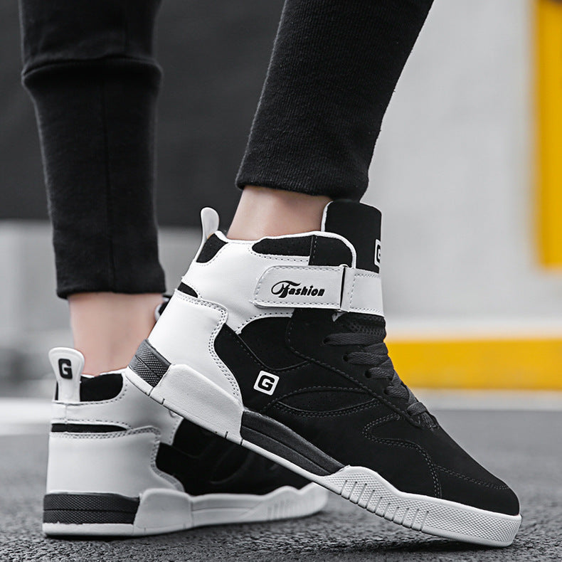 High-top Large Size Casual Sneakers Men's Men Autumn And Winter Men's Alsy store
