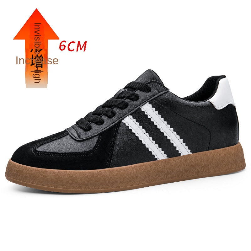 Invisible Height-Increasing Men's Shoes Derby Shoes Men's Daily Casual Shoes Fashion Sports Shoes Height-Increasing Shoes 8CM Sneakers