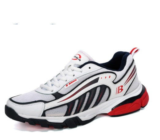 Genuine Leather Men's Sneakers Men's Hiking Shoes Running Alsy store