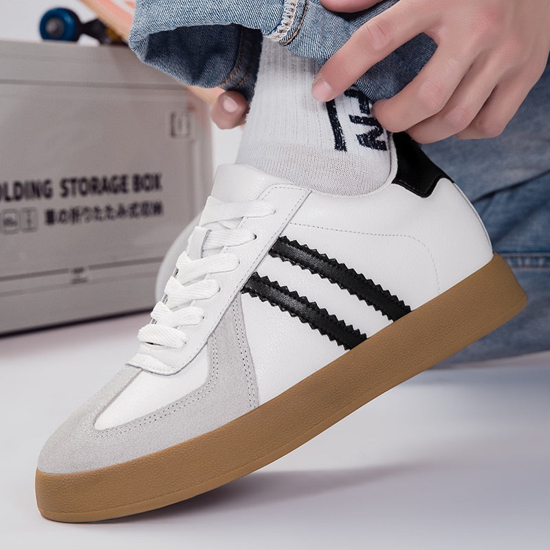 Invisible Height-Increasing Men's Shoes Derby Shoes Men's Daily Casual Shoes Fashion Sports Shoes Height-Increasing Shoes 8CM Sneakers