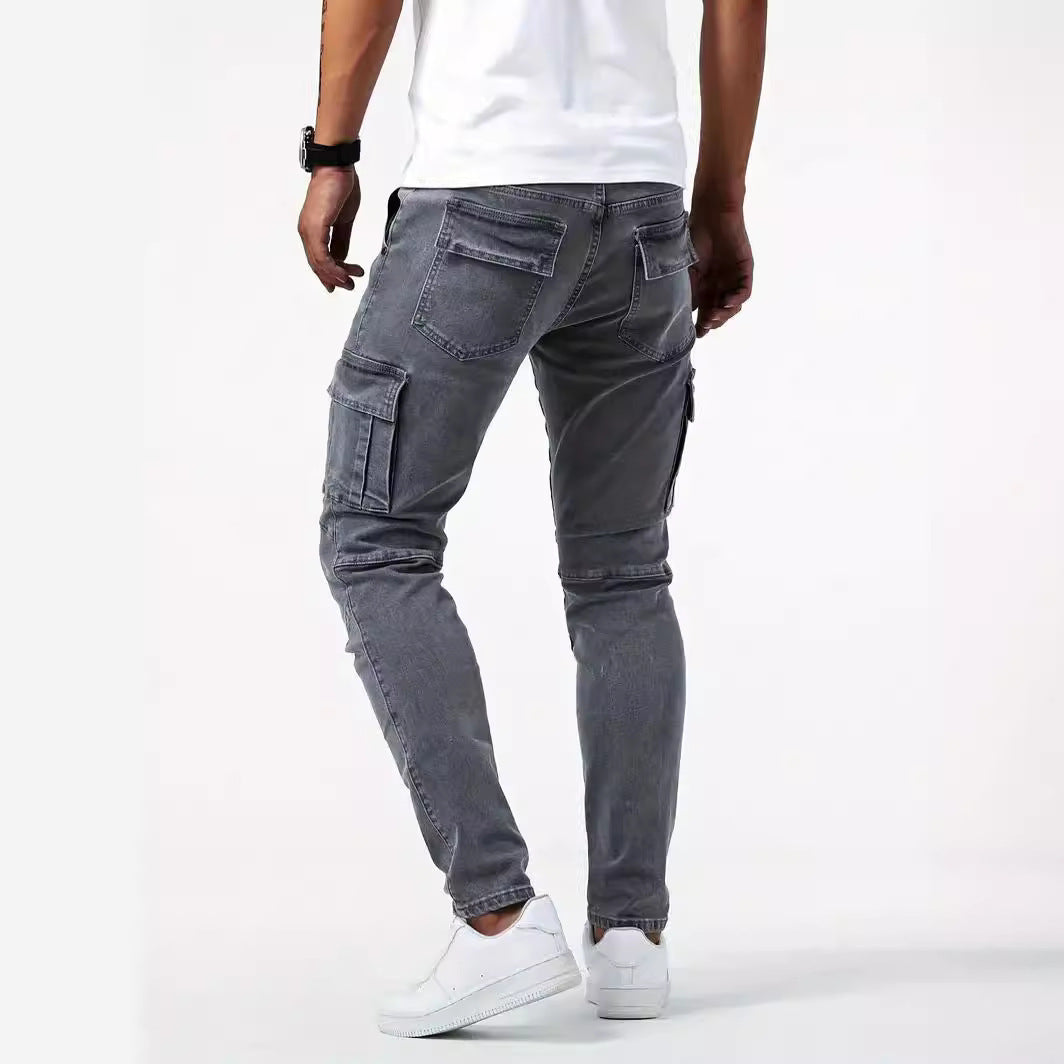 Men's Casual Multi-bag Labor Protection Pants Alsy store