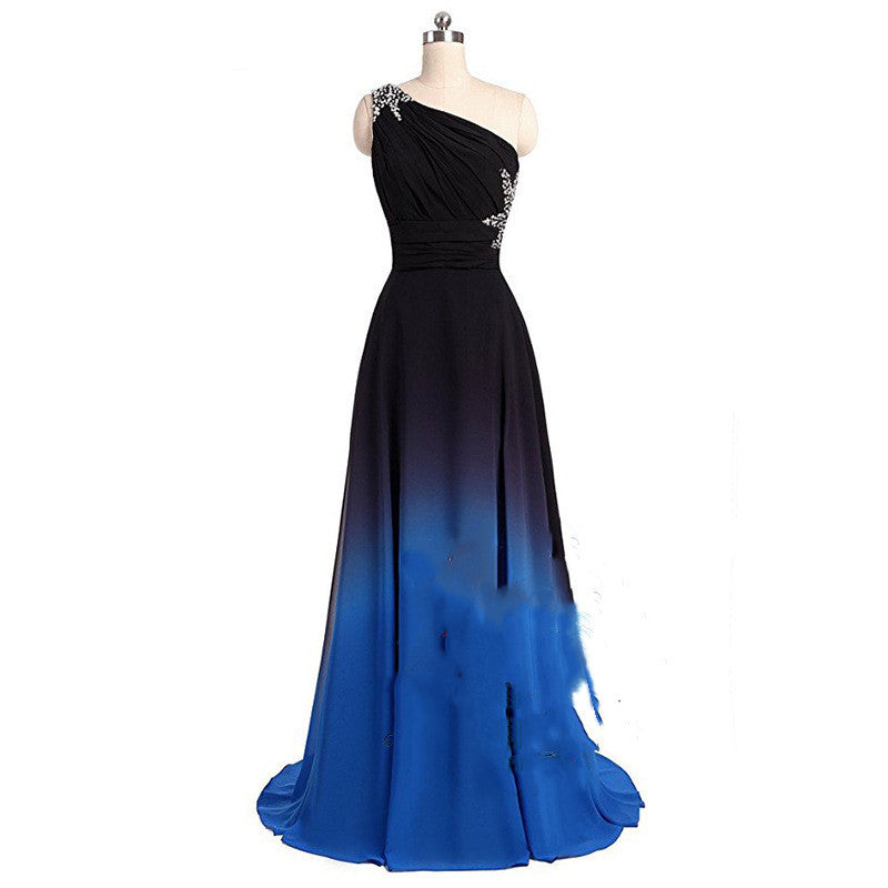 Women's Color Gradient Cocktail Dress - Alsy store