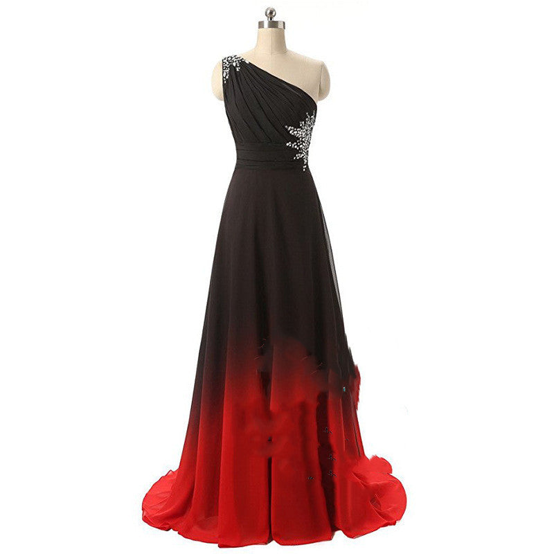 Women's Color Gradient Cocktail Dress - Alsy store