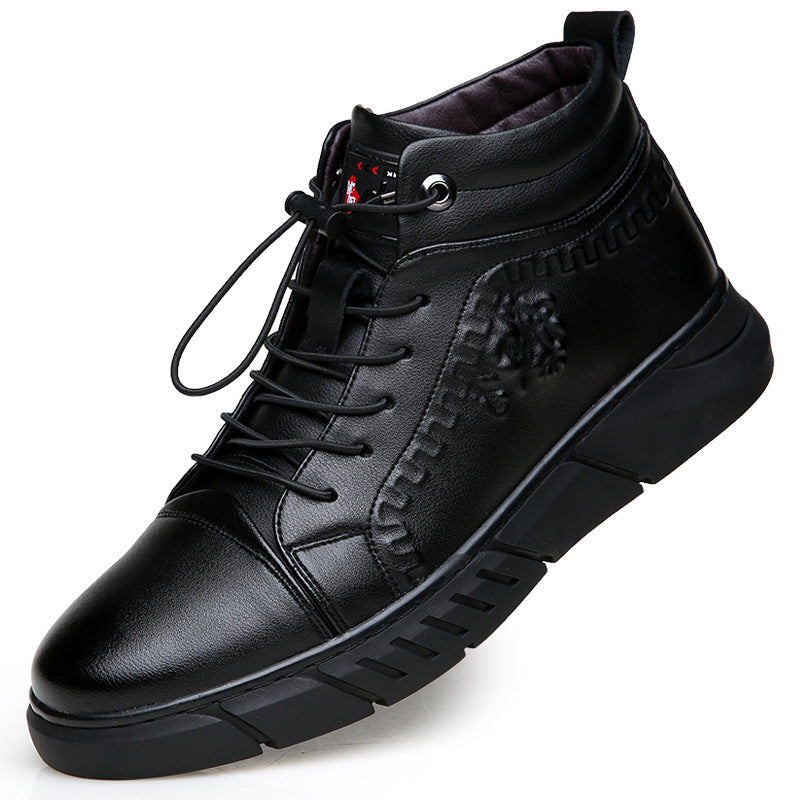 Martin Boots Men's High-top Leather Sports Sneakers Alsy store