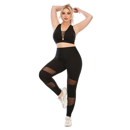 Workout Clothes Suit Plus Size Yoga Clothes Tight