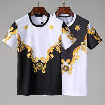 Men's Autumn And Winter T-shirts Men's Cotton Short Sleeves - Alsy store