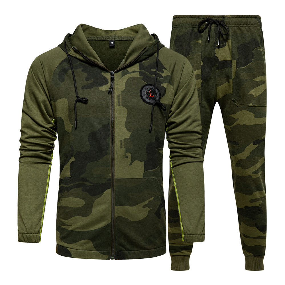 Hooded camouflage suit - Alsy store