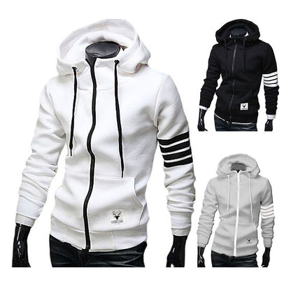 Hooded Zip Pullover Sweatshirts - Alsy store