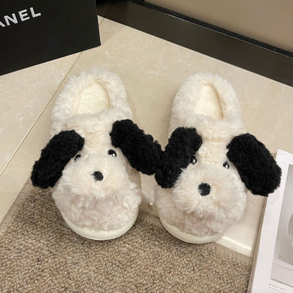 Fashion Home Puppy Cotton Slippers - Alsy store