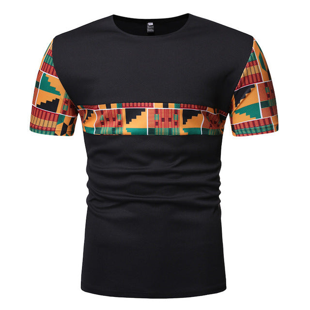 Men's patchwork T-shirt - Alsy store