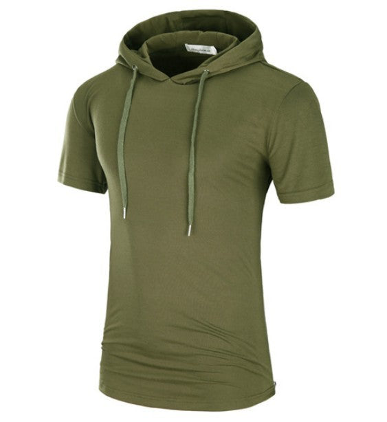 Men Stylish Hooded T-Shirt - Alsy store