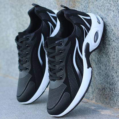 Men's Wear-resistant Waterproof Leather Sneakers