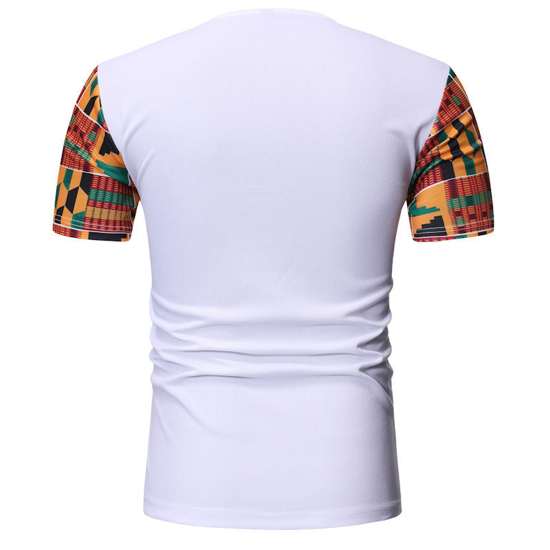 Men's patchwork T-shirt - Alsy store