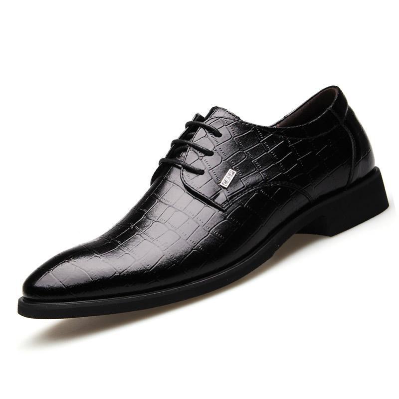 Genuine Leather Men Dress Shoes - Alsy store