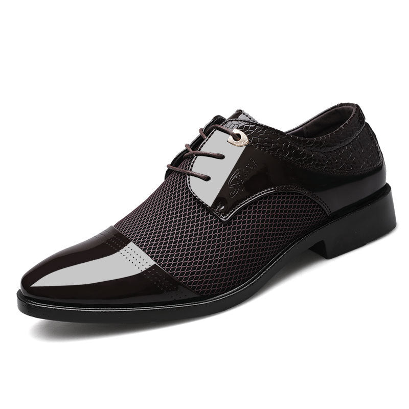 Men's leather shoes