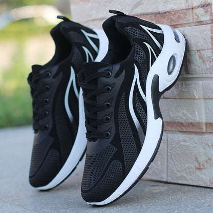 Men's Wear-resistant Waterproof Leather Sneakers