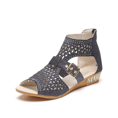 Sandals Rivet Flat Sandals Women's Shoes