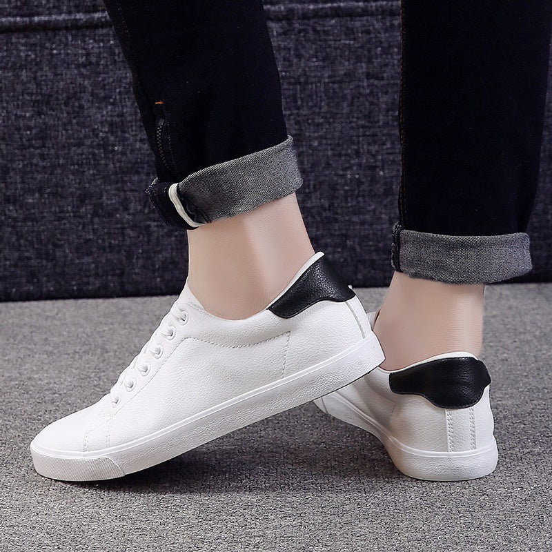 Spring Shoes Men Sneakers Casual Soft Leather Men Shoes Brand Fashion Male White Shoes KA1188 - Alsy store