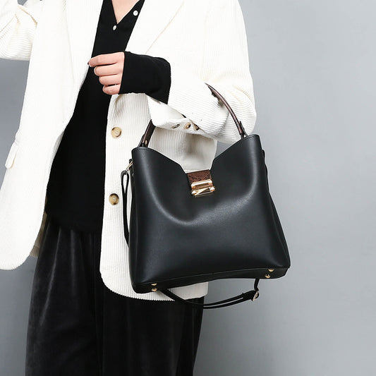 Bucket shoulder Son-mother bag